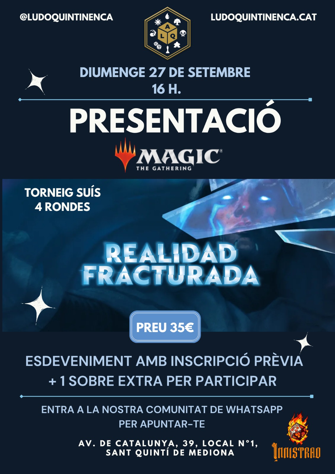 Cartell Draft Realidad fracturada